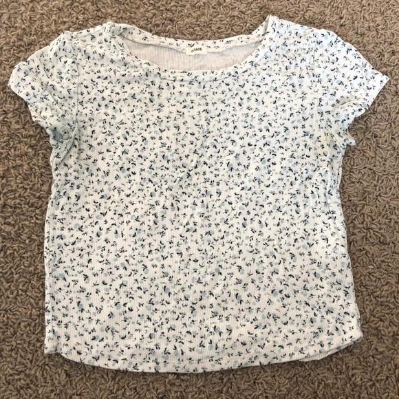 garage blue flower top - Picture 2 of 2